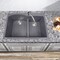 Nantucket Sinks 60/40 Double Bowl Dual-mount Granite Composite Titanium PR6040-TI - alternate 5